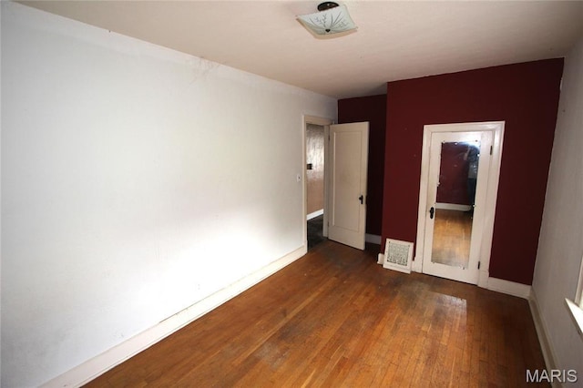 205 Deguire, Fredericktown, MO 63645 - spare room featuring wood finished floors and baseboards