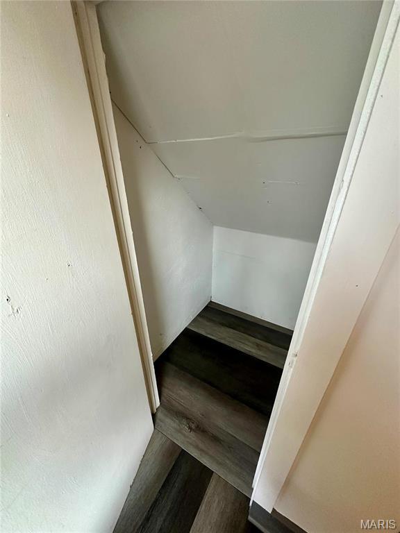 58798 Plevna Pl, Shelbyville, MO 63469 - staircase with wood finished floors