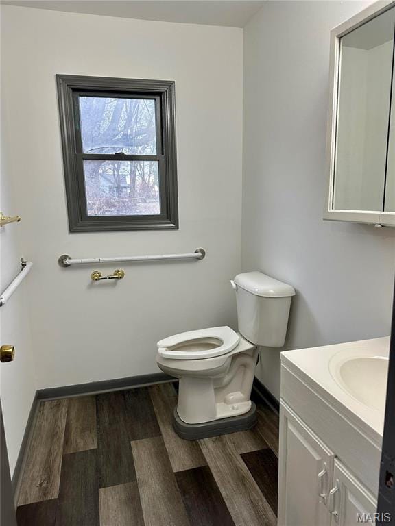 58798 Plevna Pl, Shelbyville, MO 63469 - bathroom featuring wood finished floors and vanity