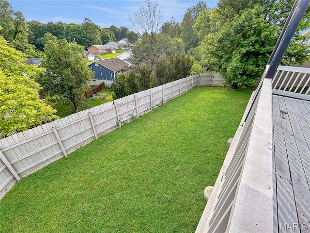 1351 Stone Mill Cir, Arnold, MO 63010 - view of fenced backyard