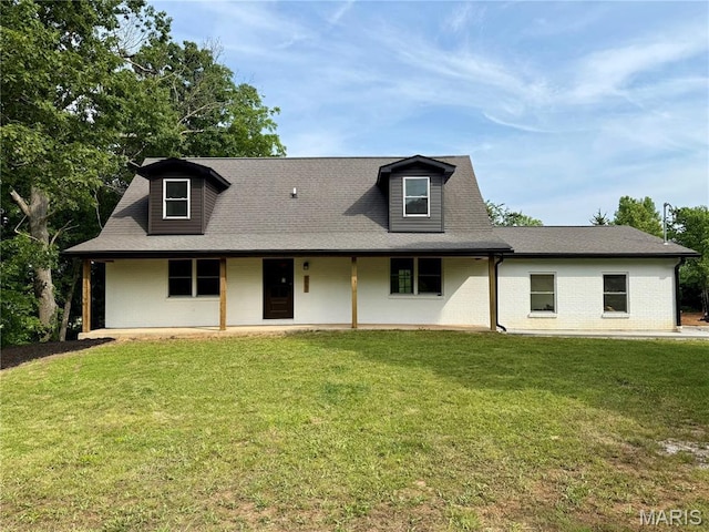 10293 Strange Rd, Potosi, MO 63664 - view of front of property with a front lawn, a porch, and a shingled roof