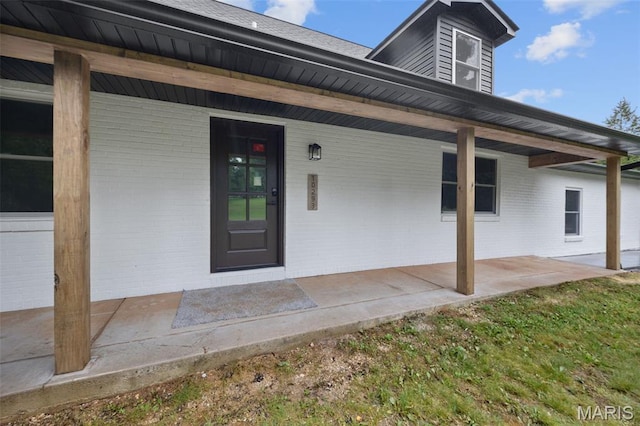 10293 Strange Rd, Potosi, MO 63664 - entrance to property with brick siding