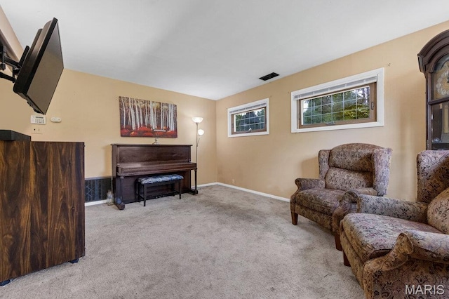 48 Marie Dr, Saint Charles, MO 63301 - sitting room with carpet flooring and baseboards