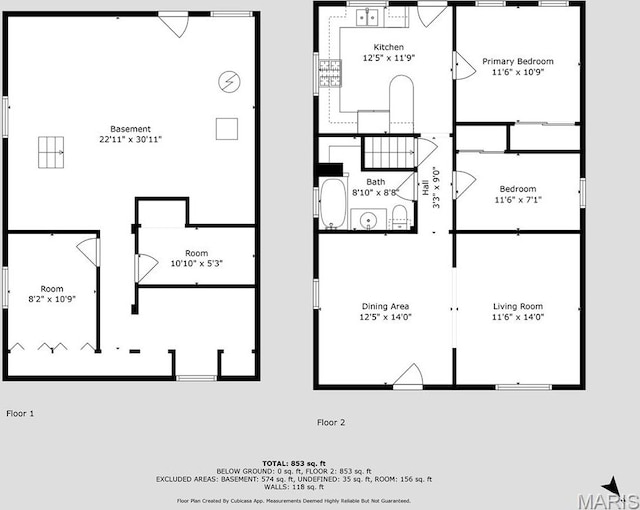 4934 Tiemann Ave, Saint Louis, MO 63123 - view of property floor plan