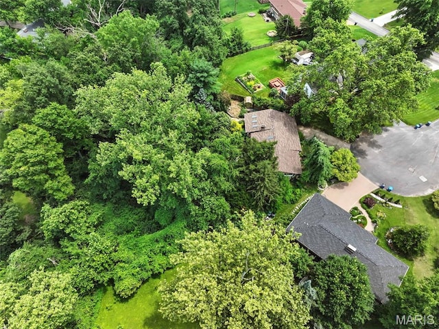 3 Cardigan Ln, Saint Louis, MO 63135 - drone / aerial view