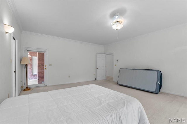 2615 Saddle Ridge Ln, Cape Girardeau, MO 63701 - carpeted bedroom featuring ornamental molding and baseboards