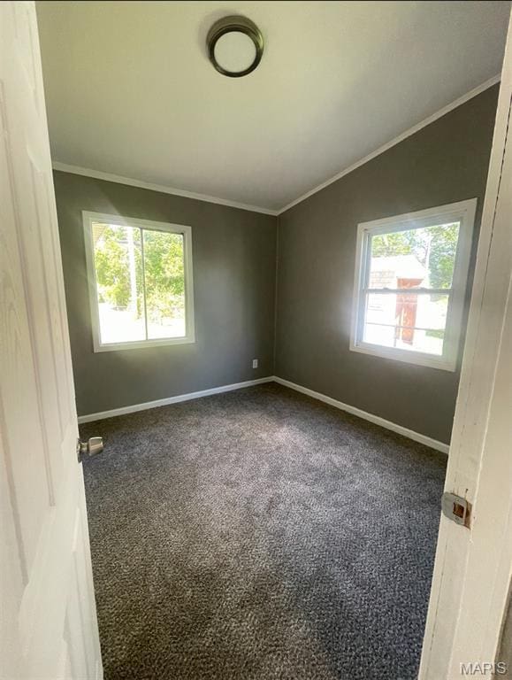 1115 Saint Michael Dr, Cahokia, IL 62206 - carpeted spare room with baseboards and crown molding