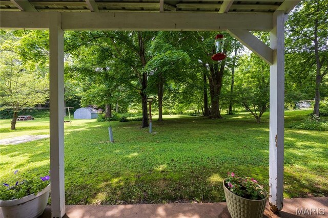 1131 Kimbel Ln, Jackson, MO 63755 - view of grassy yard