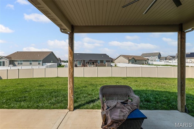 2626 Waldon Ln, Belleville, IL 62221 - view of patio / terrace with a residential view