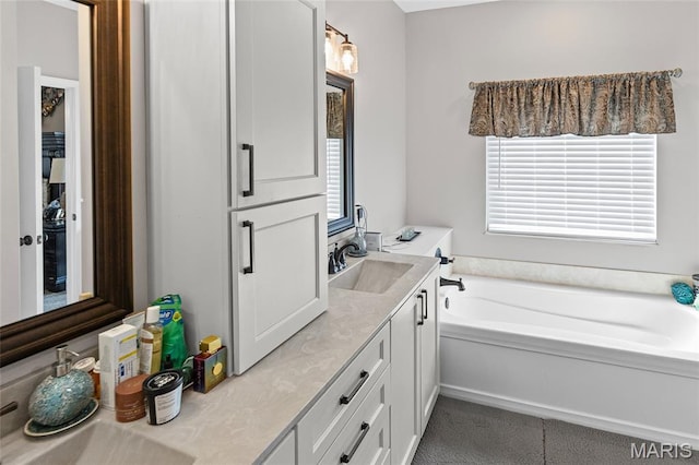 2626 Waldon Ln, Belleville, IL 62221 - bathroom featuring vanity and a bath