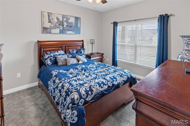 2626 Waldon Ln, Belleville, IL 62221 - bedroom featuring carpet flooring and a ceiling fan