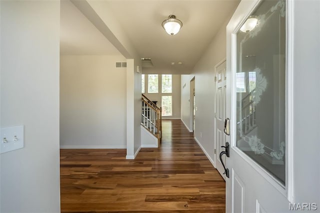 86 Homefield Square Ct, Ofallon, MO 63366 - foyer entrance featuring wood finished floors and stairs