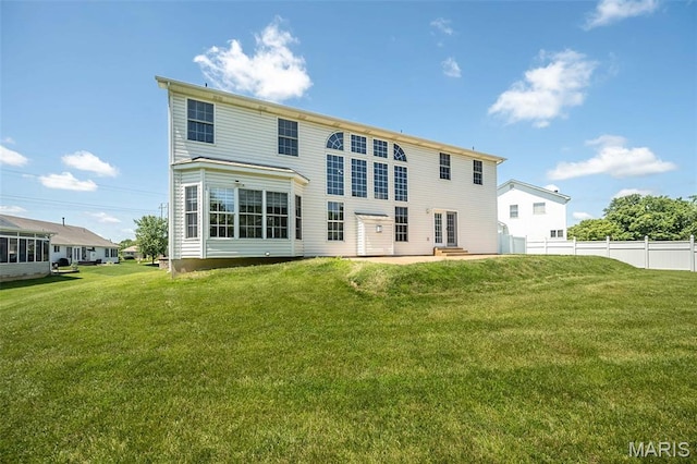 86 Homefield Square Ct, Ofallon, MO 63366 - rear view of property with a patio area