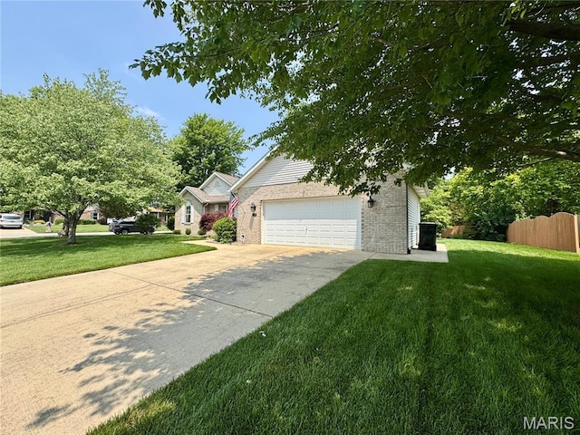 829 Clemson Ave, Fairview Heights, IL 62208 - view of front of house featuring brick siding and driveway