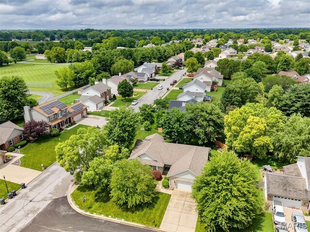 829 Clemson Ave, Fairview Heights, IL 62208 - aerial view of residential area