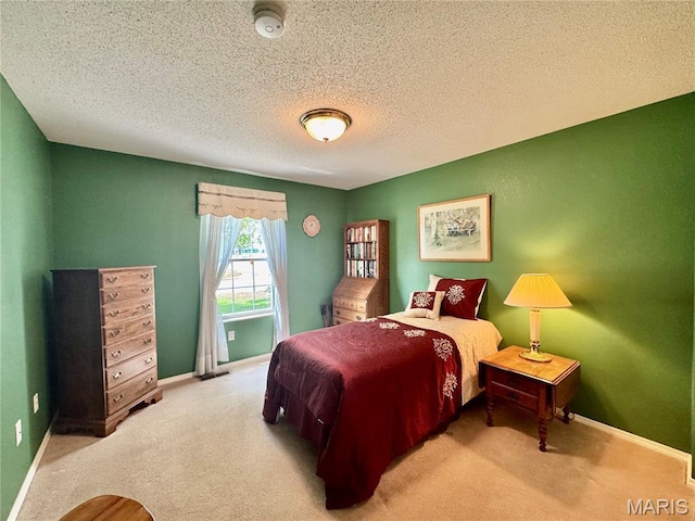 829 Clemson Ave, Fairview Heights, IL 62208 - bedroom featuring carpet and a textured ceiling