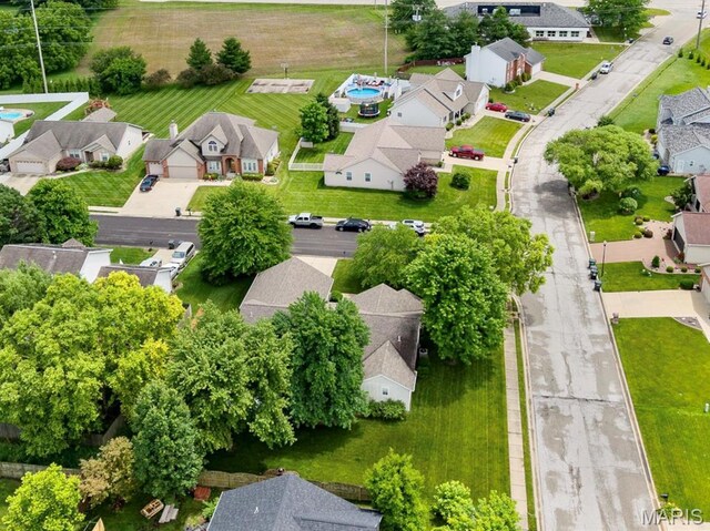 829 Clemson Ave, Fairview Heights, IL 62208 - aerial perspective of suburban area