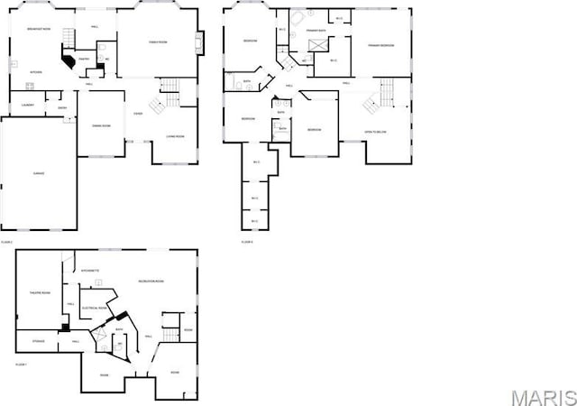 596 Eagle Manor Ln, Chesterfield, MO 63017 - view of floor plan / room layout