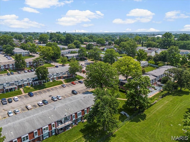 1745 Herault Pl Unit F, Saint Louis, MO 63125 - drone / aerial view