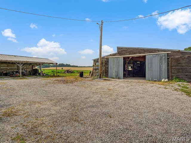 1767 Ames Rd, Prairie Du Rocher, IL 62277 - view of pole building