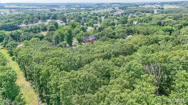 10820 Clayton Ct, Rolla, MO 65401 - bird's eye view of a heavily wooded area