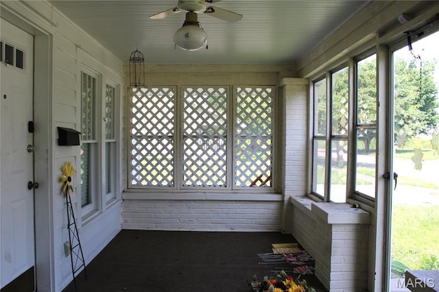 111 W Broadway St, Hayti, MO 63851 - unfurnished sunroom with plenty of natural light