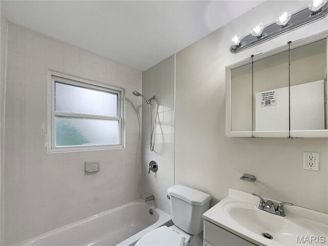 5031 Tulip Tree Ln, Hazelwood, MO 63042 - full bathroom with vanity and bathtub / shower combination