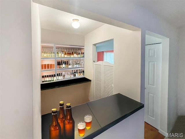 15468 Hitchcock Rd, Chesterfield, MO 63017 - view of indoor dry bar