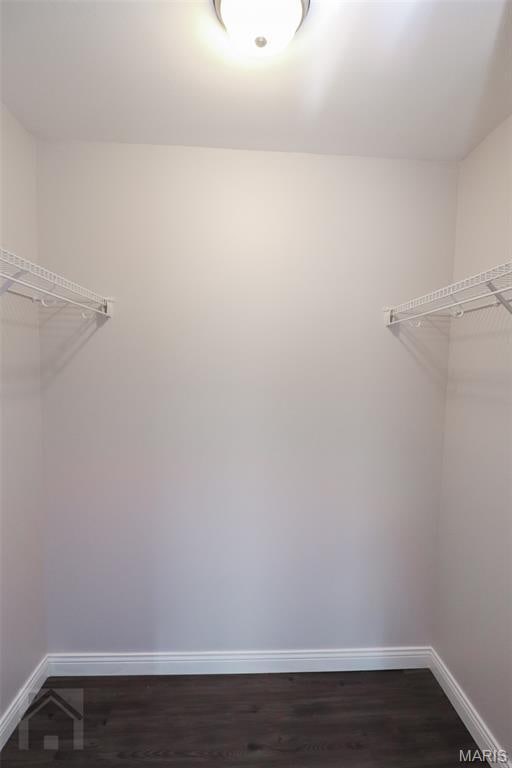 278 Settlers Pass, Waynesville, MO 65583 - walk in closet featuring dark wood finished floors