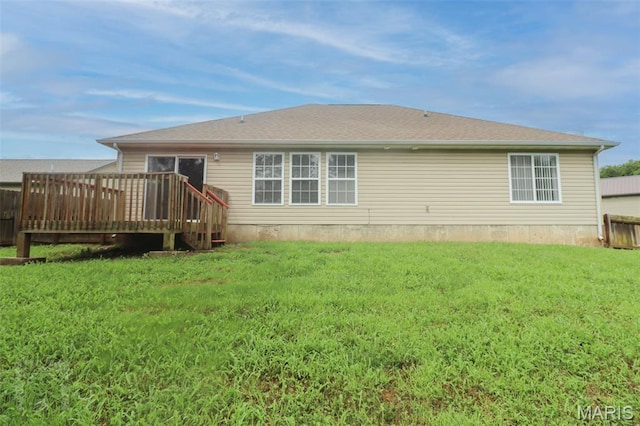 278 Settlers Pass, Waynesville, MO 65583 - back of house featuring a deck