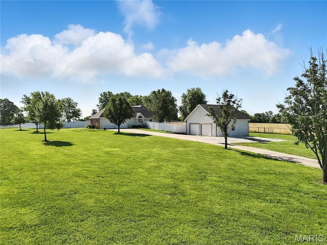 1408 Elm Tree Rd, Troy, MO 63379 - view of yard featuring driveway