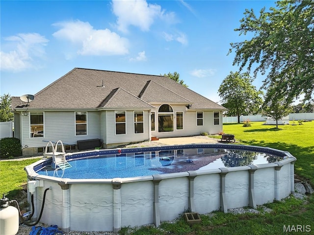 1408 Elm Tree Rd, Troy, MO 63379 - swimming pool with a lawn