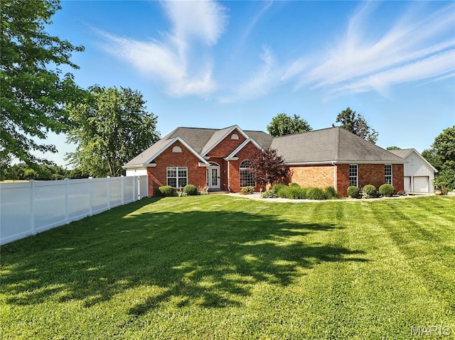 1408 Elm Tree Rd, Troy, MO 63379 - view of front facade with brick siding