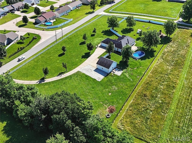 1408 Elm Tree Rd, Troy, MO 63379 - aerial perspective of suburban area