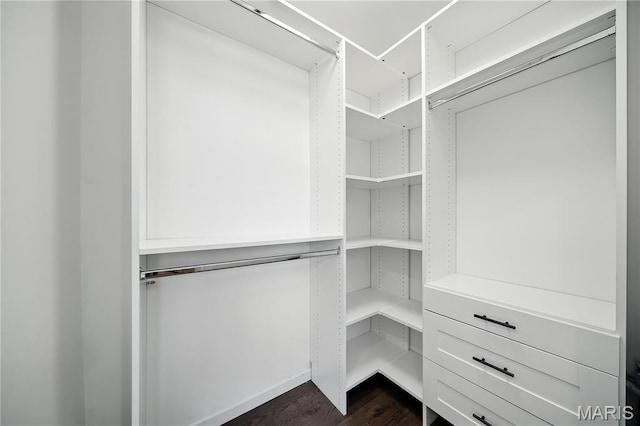 1408 Elm Tree Rd, Troy, MO 63379 - walk in closet featuring dark wood-style flooring