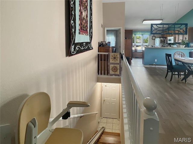 3 Crabapple Ln, Glen Carbon, IL 62034 - stairs with wood finished floors