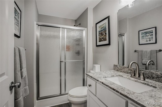 191 Noahs Mill Dr, Lake St Louis, MO 63367 - bathroom with vanity and a stall shower