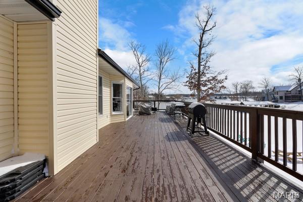 5 Sherman Ct, Hillsboro, MO 63050 - view of deck