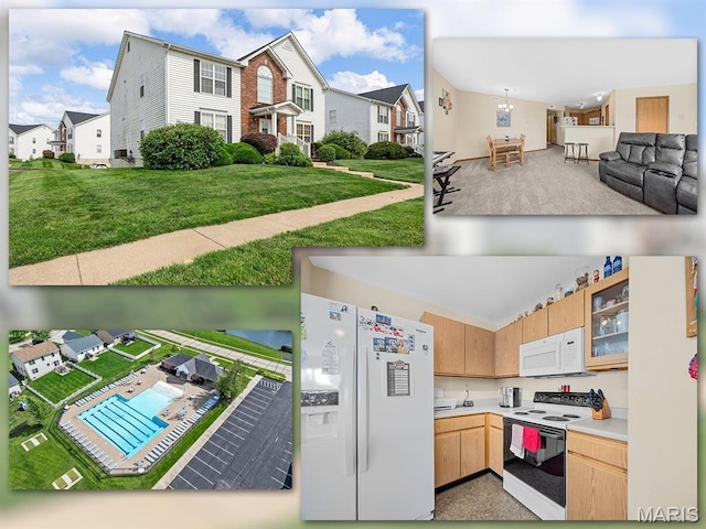 628 Homerun Dr Unit 11N, Ofallon, MO 63366 - view of a document with a collage of images