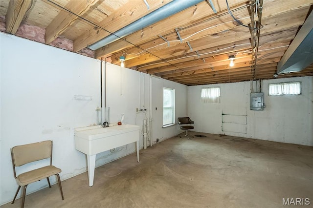 425 Bluffview Hts, Arnold, MO 63010 - basement with electric panel