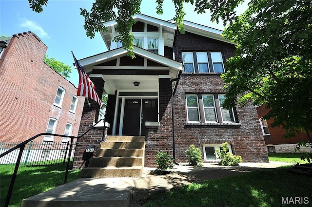 5241 Devonshire Ave, Saint Louis, MO 63109 - view of front of property with brick siding