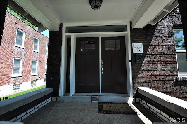 5241 Devonshire Ave, Saint Louis, MO 63109 - entrance to property with brick siding