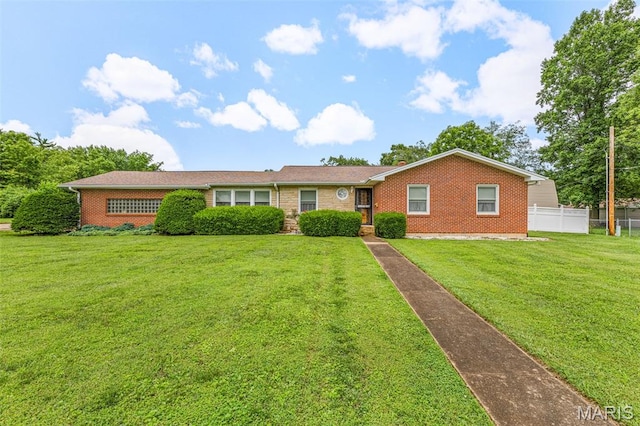 715 S A St, Farmington, MO 63640 - ranch-style home with brick siding
