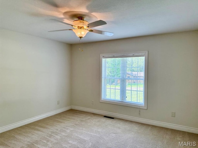 17138 E Cedar Hills Dr, Dexter, MO 63841 - carpeted empty room with ceiling fan and baseboards