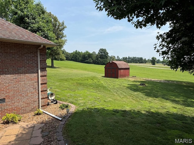 17138 E Cedar Hills Dr, Dexter, MO 63841 - view of green lawn featuring a shed