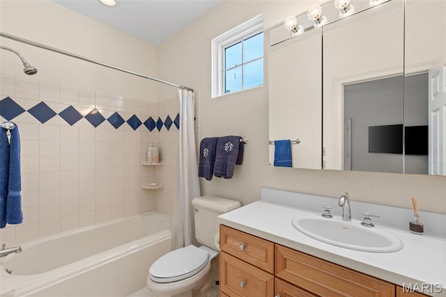 248 Gay Ave, Clayton, MO 63105 - full bathroom with shower / tub combo with curtain and vanity