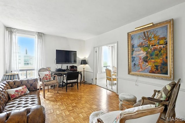 4501 Lindell Blvd Unit 9A, Saint Louis, MO 63108 - view of living room