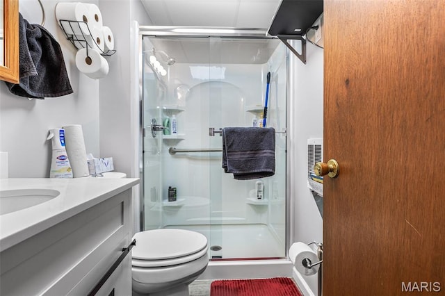1301 Camillia St, Farmington, MO 63640 - full bath featuring a shower stall and vanity