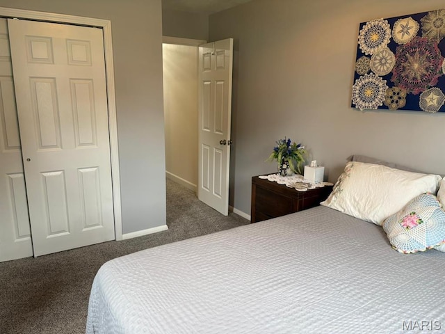 422 W Dover St, Monroe City, MO 63456 - carpeted bedroom with a closet
