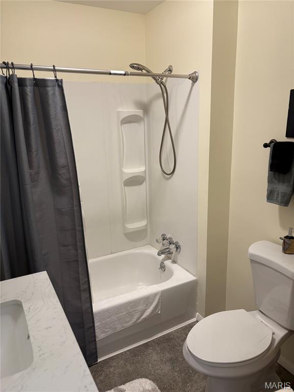 422 W Dover St, Monroe City, MO 63456 - bathroom with shower / tub combo and vanity